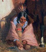 Charles Deas A Group of Sioux, detail Germany oil painting artist
